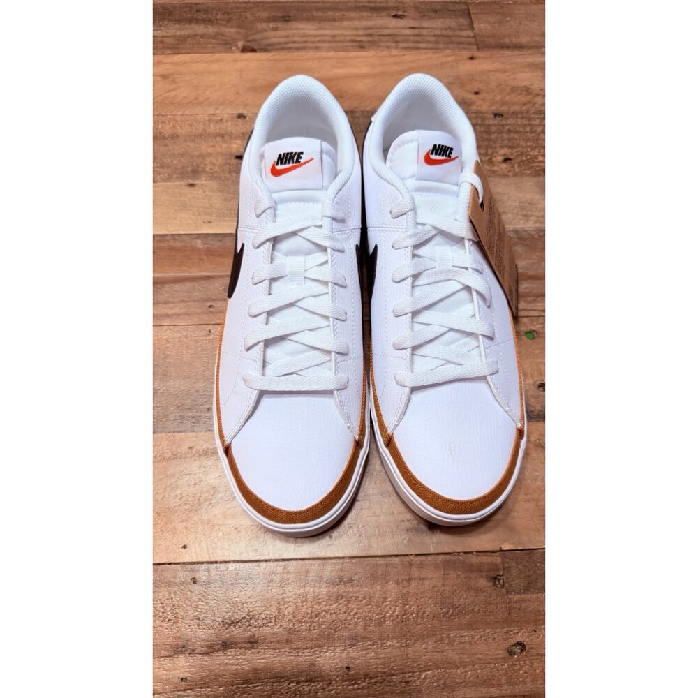 Size 11 - Nike Court Legacy Next Nature White Desert Ochre